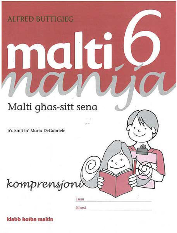 Picture of 2144 MALTI MANIJA 6 GHAS-SITT SENA KOMPRENSJONI